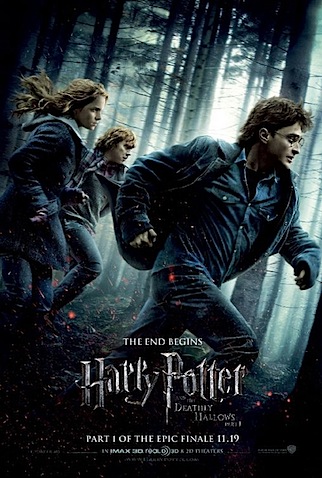 harry potter 7 part 1 movie poster. Last night Part 1 of the final